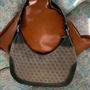 Brown Dooney &Bourke HOBO Bag